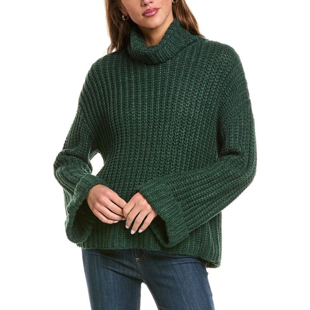 525 America Womens  Turtleneck Sweater